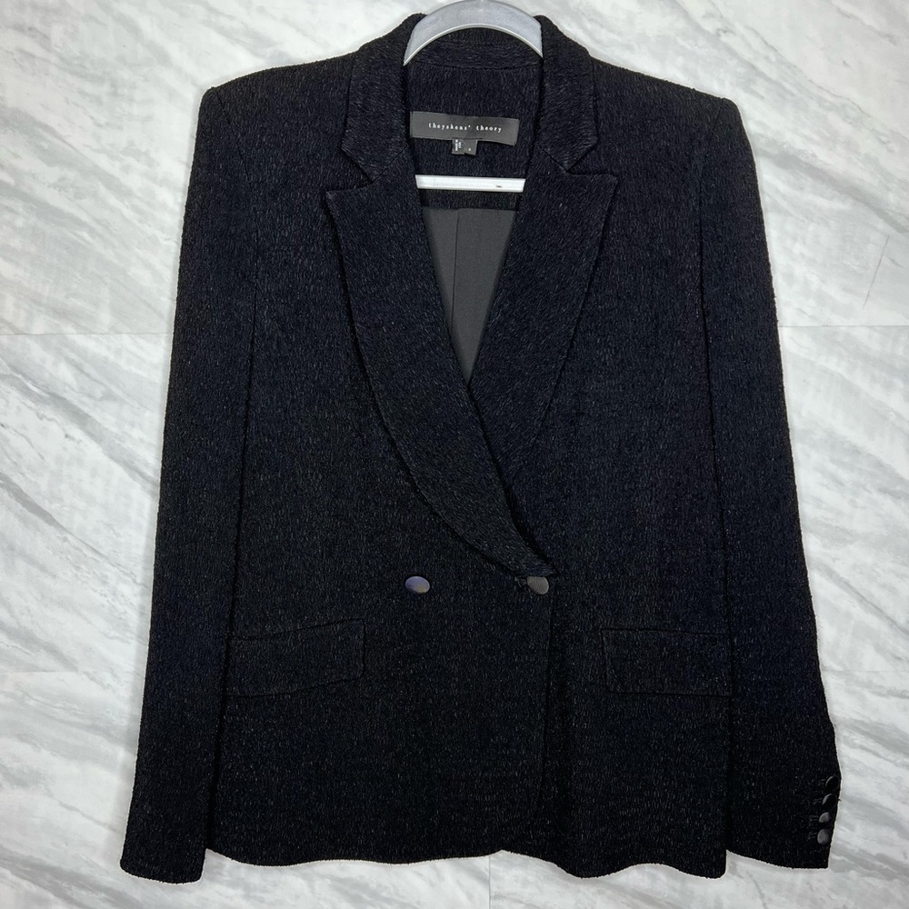 Theyskens’ Theory Textured Blazer 2